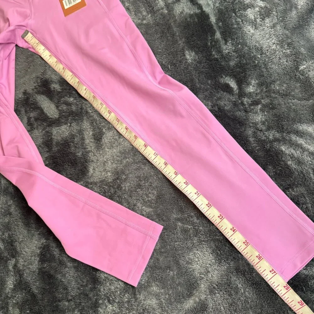 Girlfriend Collective 4016 legging SZ small purple pockets high rise activewear‎